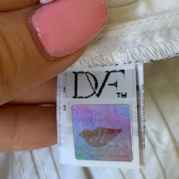 DVF Samella Dress white gingham - Picture 7 of 8